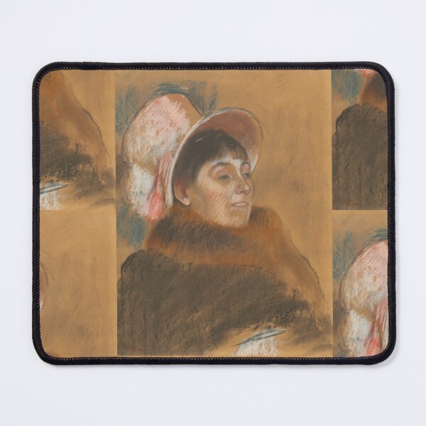 Item preview, Madame Dietz Monnin by Edgar Degas: Impressionist Portrait Fine Art Print designed and sold by artofuniverse.