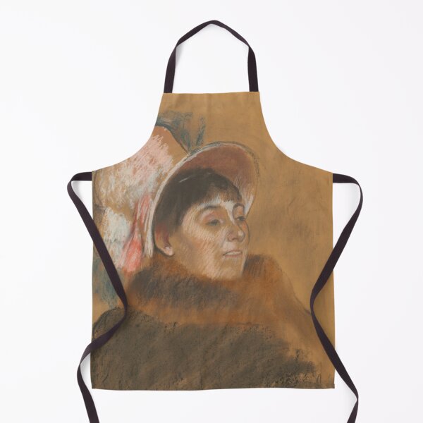 Item preview, Madame Dietz Monnin by Edgar Degas: Impressionist Portrait Fine Art Print designed and sold by artofuniverse.