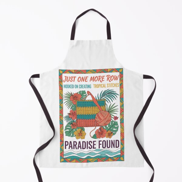 Item preview, Just One More Row Paradise Found Crochet Lovers designed and sold by LuminOrb.
