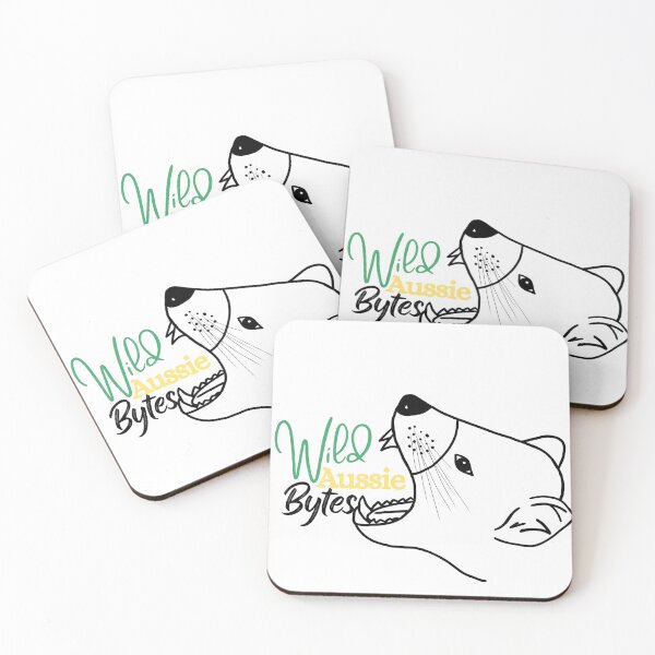 Item preview, Wild Aussie Bytes Logo designed and sold by WildAussieBytes.