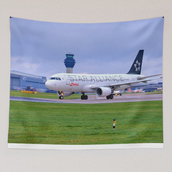Item preview, Swiss Airbus A320-214 HB-IJN MAN to ZRH designed and sold by Skyframe Aviation.