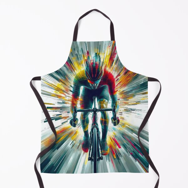 Item preview, Abstract cyclist portrait designed and sold by RICAMTP.
