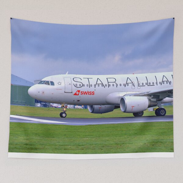 Item preview, Swiss Airbus A320-214 HB-IJN MAN to ZRH designed and sold by Skyframe Aviation.