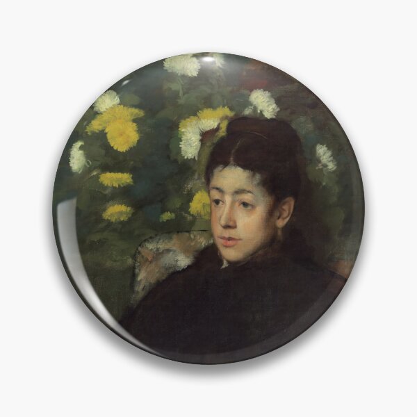 Item preview, Mademoiselle Malo by Edgar Degas: Impressionist Portrait Fine Art Print designed and sold by artofuniverse.