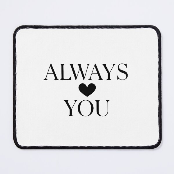Item preview, Always You - Minimalist Valentine Typography designed and sold by MKreative Studio.
