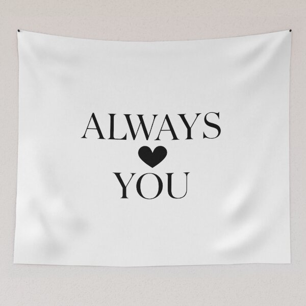 Item preview, Always You - Minimalist Valentine Typography designed and sold by MKreative Studio.