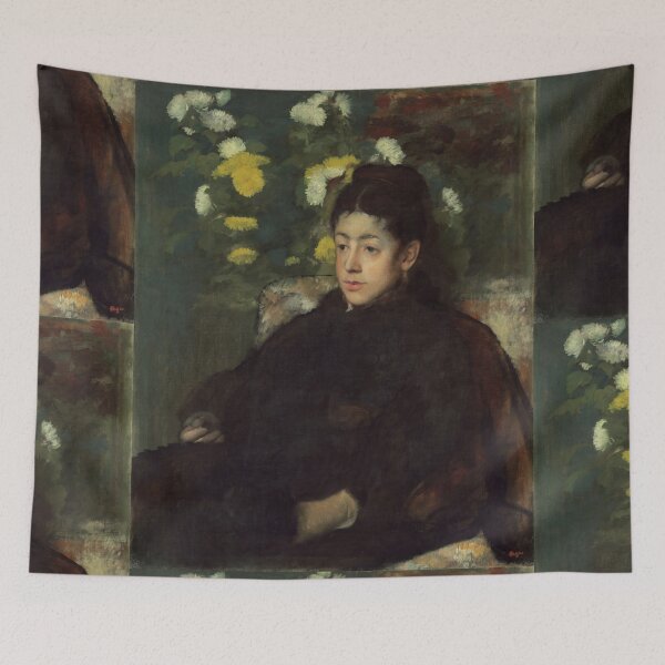 Item preview, Mademoiselle Malo by Edgar Degas: Impressionist Portrait Fine Art Print designed and sold by artofuniverse.