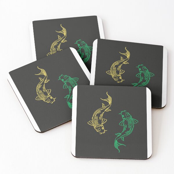 Item preview, Yin Yang Koi – Balance & Harmony Graphic T-Shirt designed and sold by Printyxo.