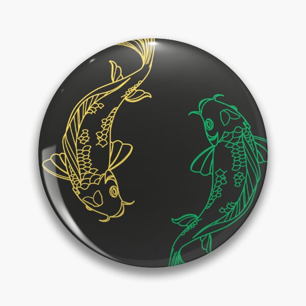 Item preview, Yin Yang Koi – Balance & Harmony Graphic T-Shirt designed and sold by Printyxo.