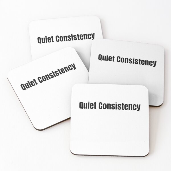Item preview, Quiet Consistency – Discipline Mindset Quote designed and sold by RICHKIDSSTUDIO.