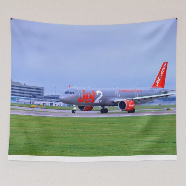 Item preview, Jet2 Airbus A321-251NX G-SUNW MAN to LPA designed and sold by Skyframe Aviation.