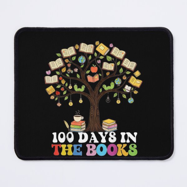 Item preview, 100 Days in The Books Reading Teacher 100th Day of School designed and sold by THREE LITTLE BEANS.