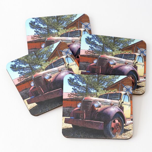 Item preview, Vintage Heavy Duty Truck 1930's designed and sold by Retro Art Factory.