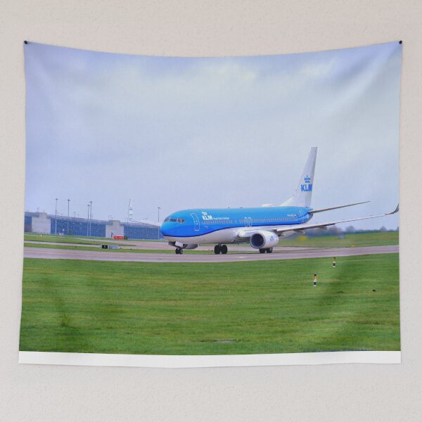 Item preview, KLM Boeing 737-8K2 PH-HSE MAN to AMS designed and sold by Skyframe Aviation.