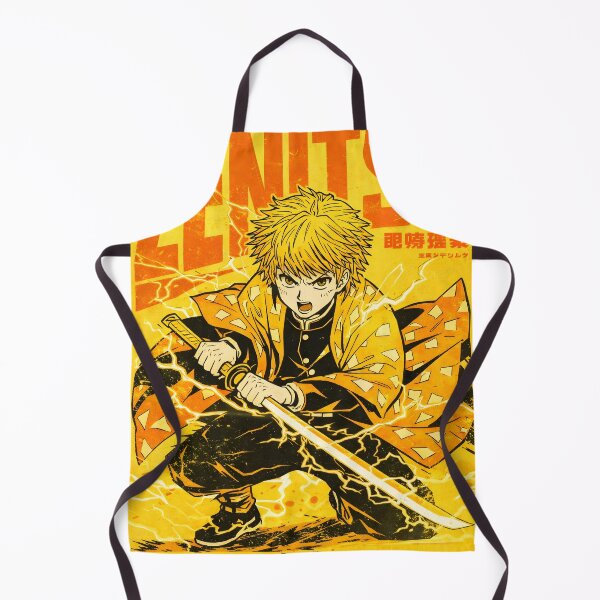 Item preview, Zenitsu: Thunder Breathing Poster designed and sold by Matinez Pink.