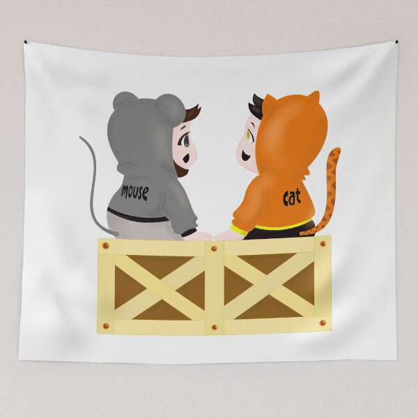 Item preview, of cat and mouse designed and sold by chrisbats.