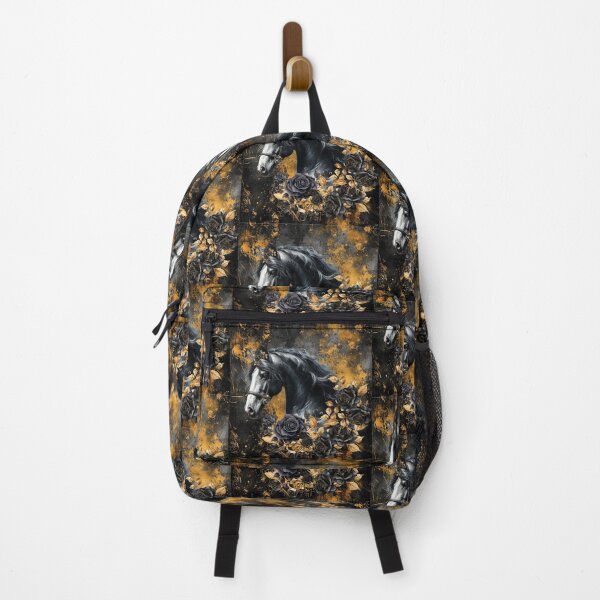 Item preview, A dark horse among flowers. designed and sold by MagelliShop.