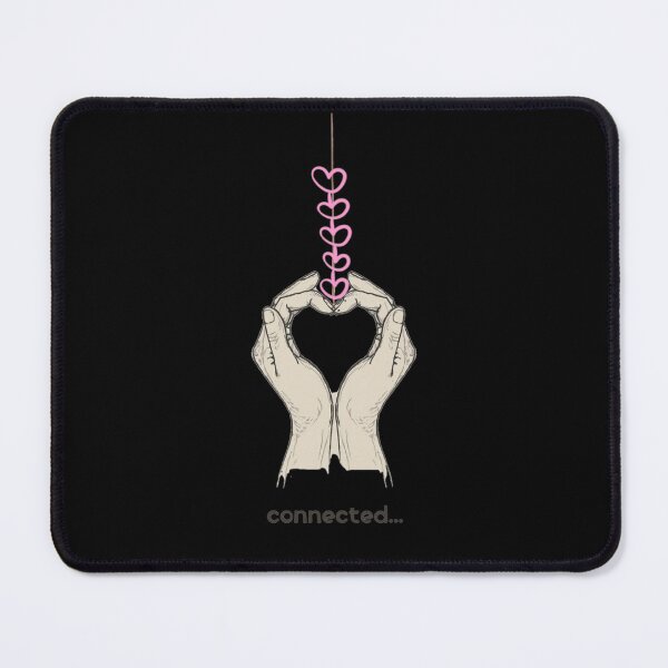 Item preview, Connected by the Invisible Thread – Minimal Line Art designed and sold by YvkafromPoland.