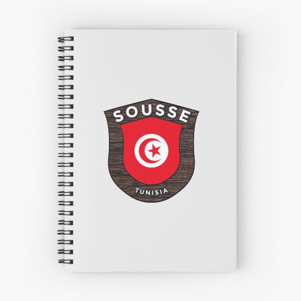 Item preview, Sousse Tunisia | Flag Shield Travel Emblem designed and sold by World Designs.