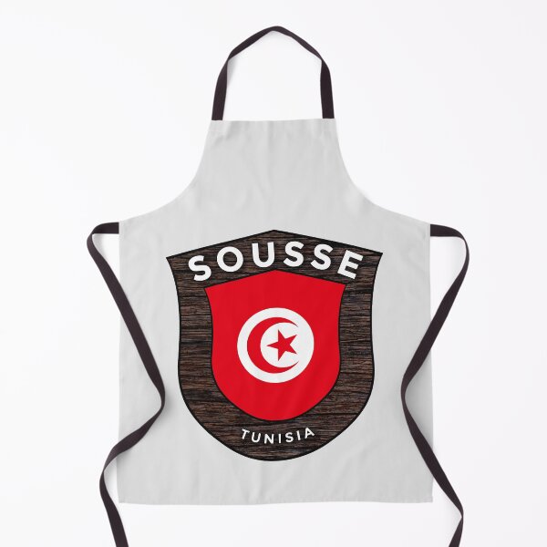 Item preview, Sousse Tunisia | Flag Shield Travel Emblem designed and sold by World Designs.