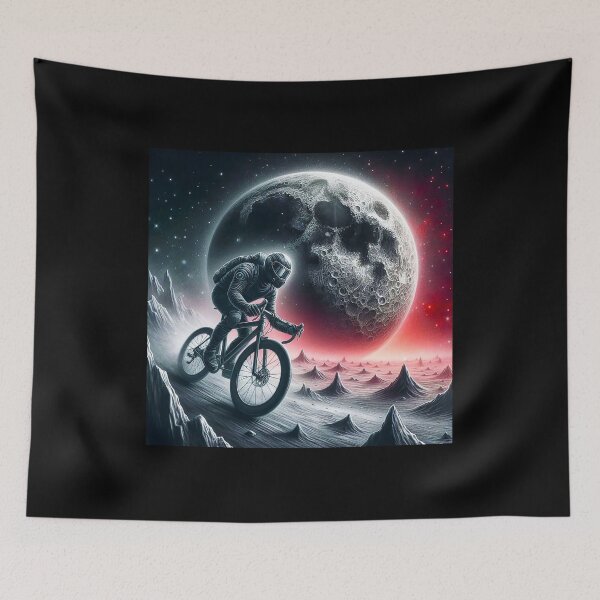 Item preview, Cyclist on Mars designed and sold by RICAMTP.