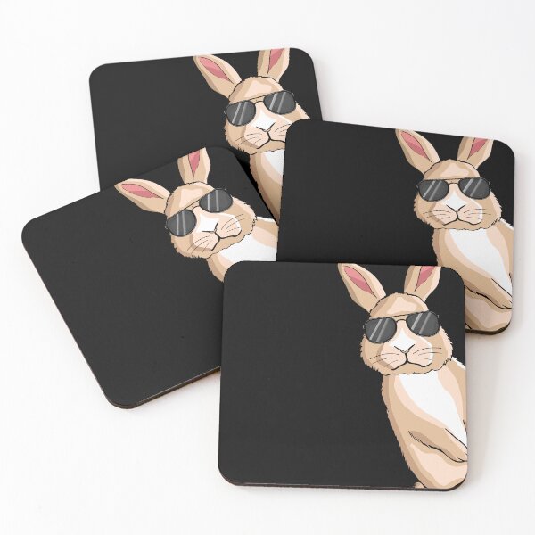 Item preview, Cool Rabbit With Sunglasses Bunny Lover Kids Rabbit designed and sold by DSWShirts.