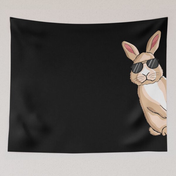 Item preview, Cool Rabbit With Sunglasses Bunny Lover Kids Rabbit designed and sold by DSWShirts.