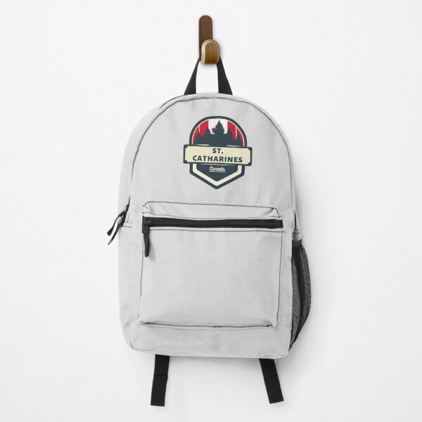 Item preview, St. Catharines Canada | Retro Vintage Travel Badge designed and sold by World Designs.