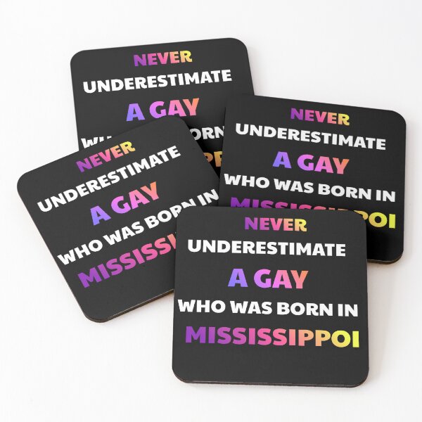 Item preview, Never Underestimate A Mississippi Gay Pride designed and sold by julissa9474.