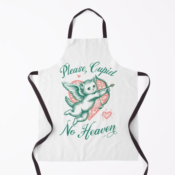 Item preview, Please, Cupid No Heaven – Cute Cupid Cat Illustration Funny Valentine Design#CupidCat designed and sold by No Heaven.