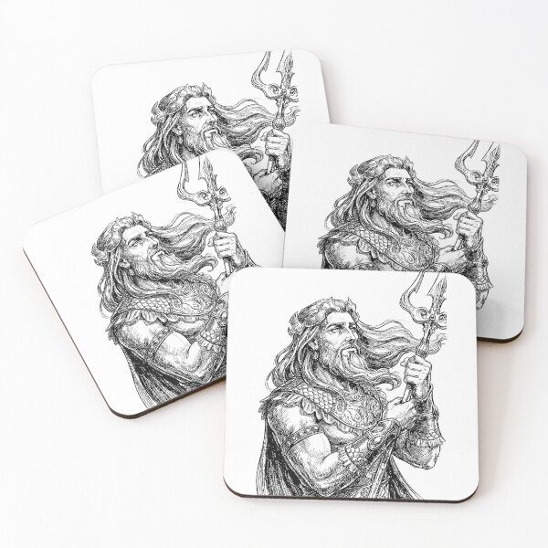 Item preview, Poseidon Hades 2 Game Fanart designed and sold by bapupa.