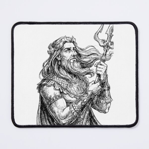 Item preview, Poseidon Hades 2 Game Fanart designed and sold by bapupa.