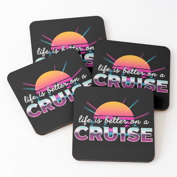 Item preview, Life is Better On A Cruise Cruising Summer Vacation Beach designed and sold by THREE LITTLE BEANS.