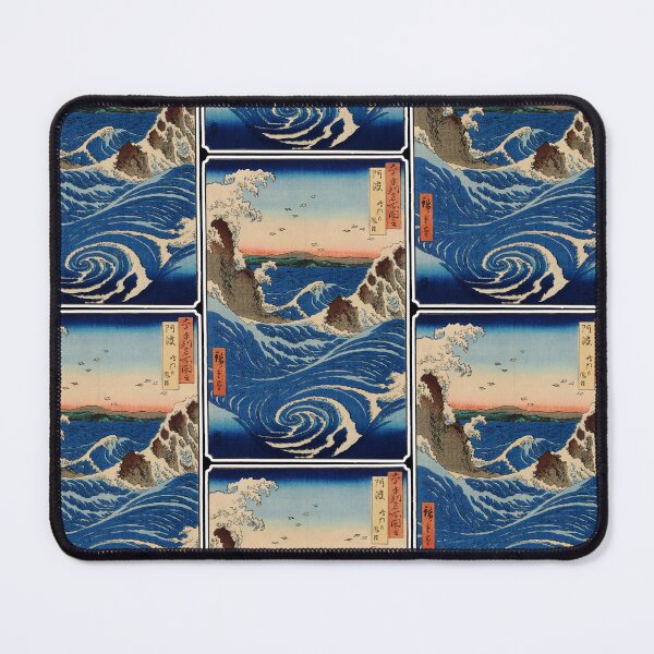 Item preview, Naruto Whirlpools Ukiyo-e Seascape designed and sold by mad-bull.