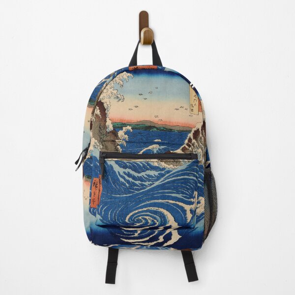 Item preview, Naruto Whirlpools Ukiyo-e Seascape designed and sold by mad-bull.