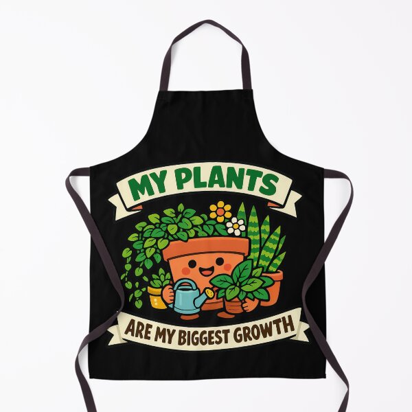 Item preview, My Plants Are My Biggest Growth Cute Gardening Pun designed and sold by TeeTimeTreasure.