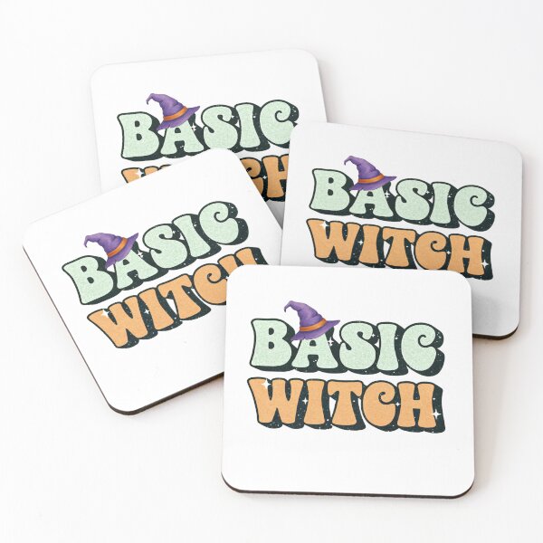 Item preview, Basic Witch - Funny Witchy Quote designed and sold by Aleph Designs.