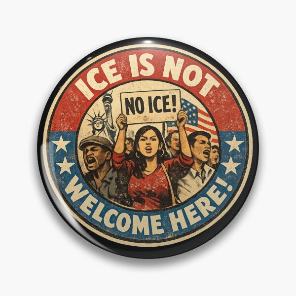 Item preview, ICE is Not Welcome Here! designed and sold by DIRTYDUNNZ.