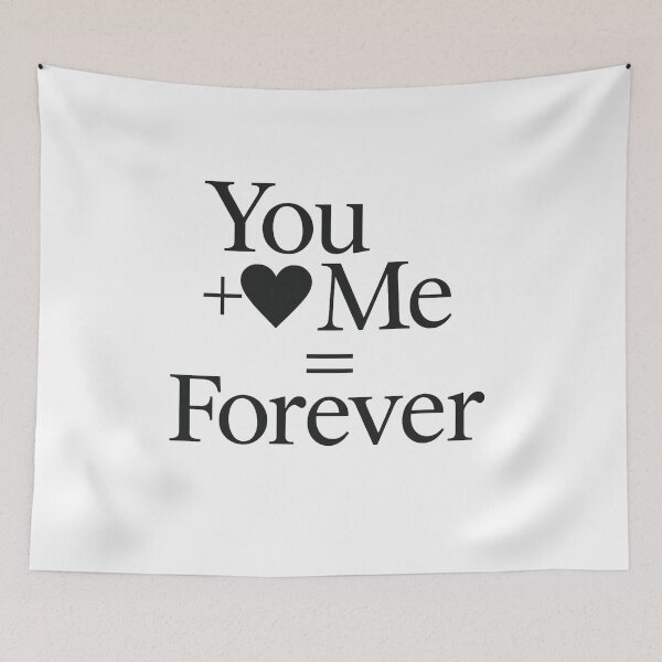 Item preview, You + Me = Forever - Elegant Valentine Serif Typography designed and sold by MKreative Studio.