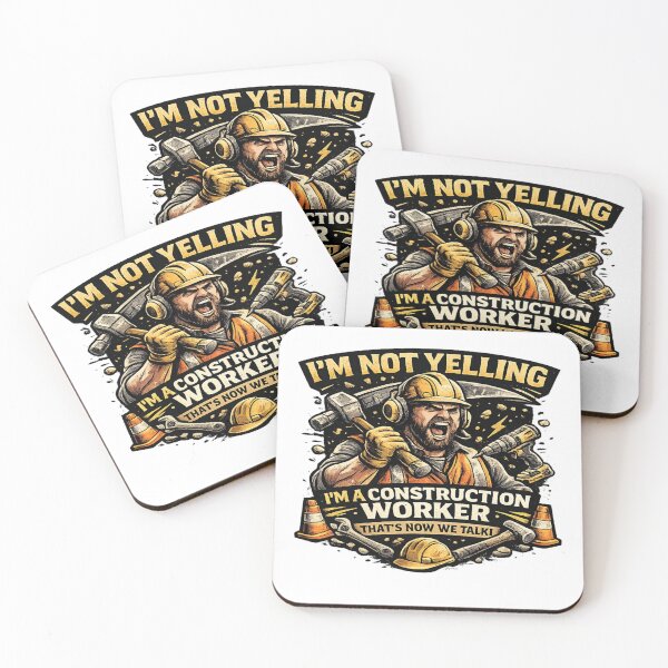 Item preview, I’m Not Yelling I’m a Construction Worker Funny Work T-Shirt designed and sold by Designpnl.