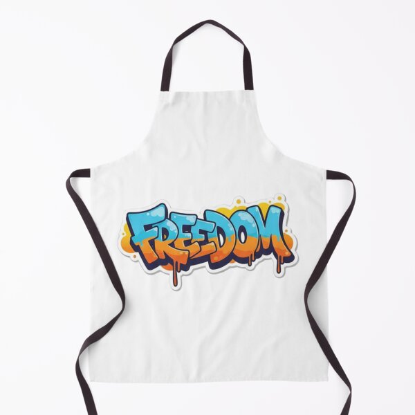 Item preview, "FREEDOM" Drip-Style Graffiti Graphic designed and sold by inilabstickerku07.