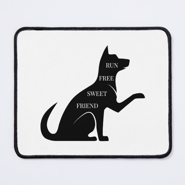 Item preview, Dog Memorial - Run Free Sweet Friend designed and sold by ForeverPaws.