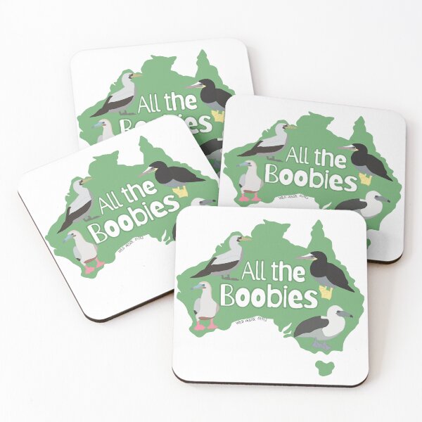 Item preview, All the Boobies (birds) designed and sold by WildAussieBytes.