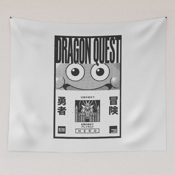 Item preview, Dragon Quest Inspired: Slime & Dragonlord Transparent Version designed and sold by WHAT THE SHIRT.