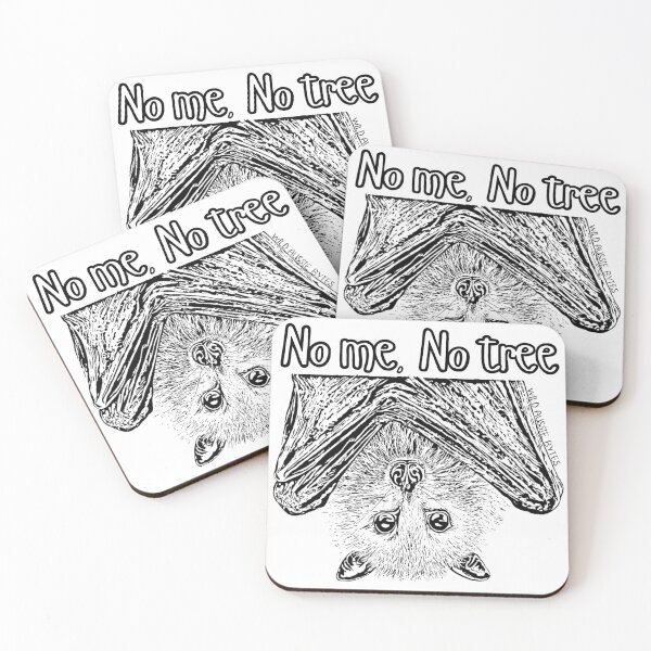 Item preview, No me, No tree - Bats designed and sold by WildAussieBytes.