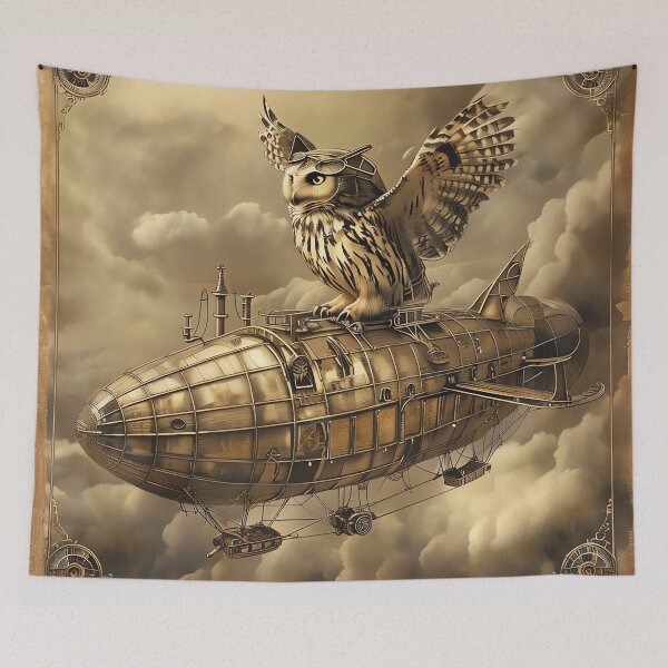 Item preview, The Nocturnal Aeronaut designed and sold by ONYX Pixee.