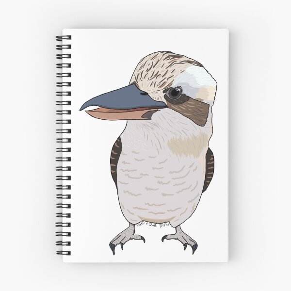 Item preview, Cartoon Kookaburra designed and sold by WildAussieBytes.