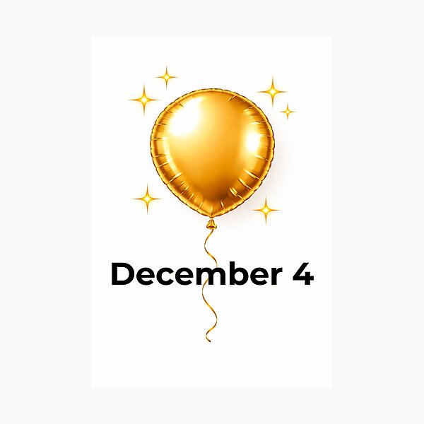 Item preview, Balloon - December 4 designed and sold by ariksworld.