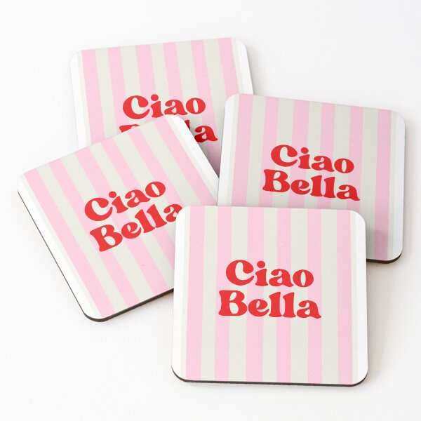 Aperçu de l'œuvre Ciao bella - citation esthétique moderne créée et vendue par BySann.
