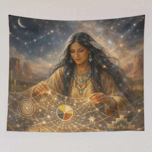 Item preview, Goddess Spider Woman. Wisdom. designed and sold by SoniaSarkali.